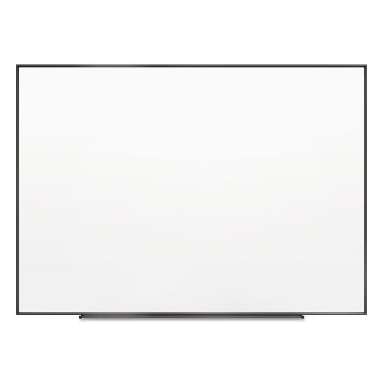 Fusion Nano-Clean Magnetic Whiteboard, 48" x 36", White Surface, Black Aluminum Frame