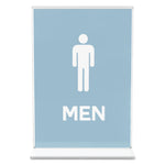 Classic Image Double-Sided Sign Holder, 5 X 7 Insert, Clear