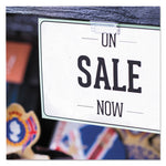 Clips Grips Tags SuperGrip Display Holder, 1 x 0.5 x 0.5, Clear, 50/Pack