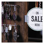 Clips Grips Tags SuperGrip Display Holder, 1 x 0.5 x 0.5, Clear, 50/Pack