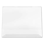 Classic Image Slanted Sign Holder, Landscaped, 11 x 8.5 Insert, Clear