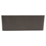 11-Compartment Coffee Condiment Organizer, 18.25 x 6.63 x 9.78, Black