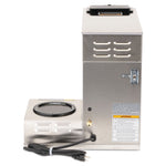 CWTF-3 Three Burner Automatic Coffee Brewer, 12-Cup, Black/Stainless Steel