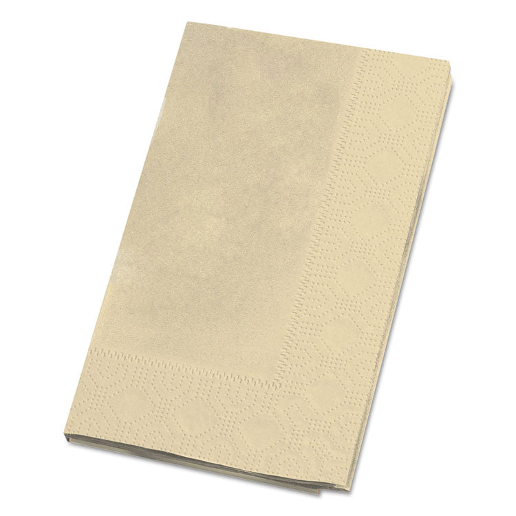 Dinner Napkins, 2-Ply, 15 X 17, Ecru, 1000/carton