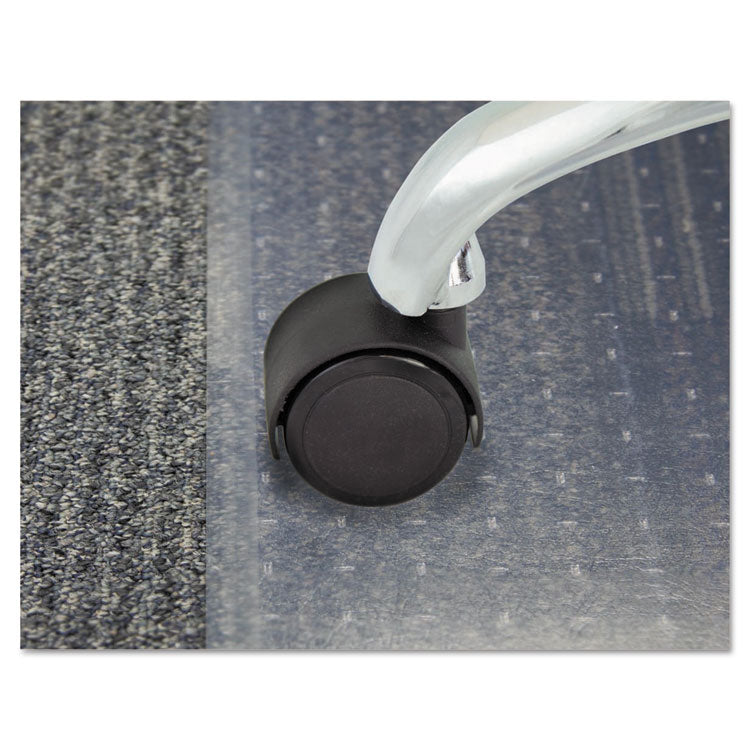 Duet Dual Wheels, Grip Ring Type C Stem, 2" Soft Polyurethane Wheel, Matte Black, 5/Set