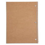 Spiral Notebook, 1-Subject, Medium/College Rule, Randomly Assorted Cover Color, (70) 10.5 x 7.5 Sheets