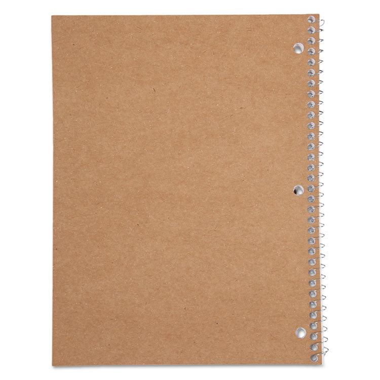Spiral Notebook, 1-Subject, Medium/College Rule, Randomly Assorted Cover Color, (70) 10.5 x 7.5 Sheets