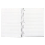 Spiral Notebook, 1-Subject, Medium/College Rule, Randomly Assorted Cover Color, (70) 10.5 x 7.5 Sheets