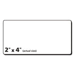 Matte Clear Easy Peel Mailing Labels W/ Sure Feed Technology, Inkjet Printers, 2 X 4, Clear, 10/sheet, 10 Sheets/pack