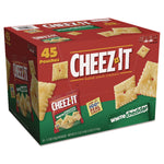 Cheez-It Crackers, 1.5 Oz Bag, White Cheddar, 45/carton