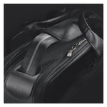 Classic Smart Strap Briefcase, Fits Devices Up to 16", Ballistic Polyester, 17.5 x 5.5 x 12, Black