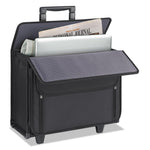 Classic Rolling Catalog Case, Fits Devices Up to 17.3", Polyester, 18 x 7 x 14, Black