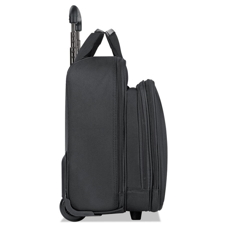 Classic Rolling Case, Fits Devices Up to 17.3", Polyester, 17.5 x 9 x 14, Black