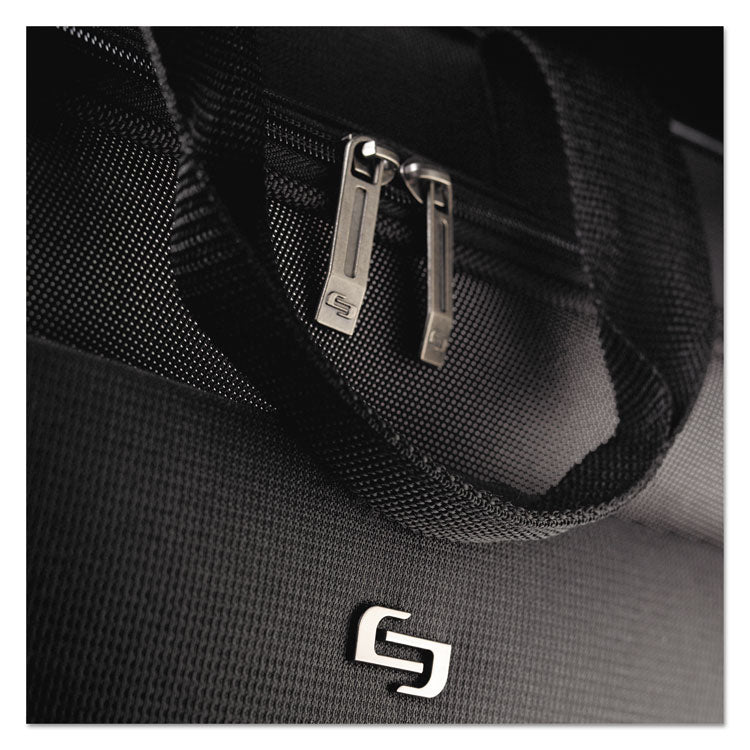 Classic Rolling Case, Fits Devices Up to 17.3", Polyester, 16.75 x 7 x 14.38, Black