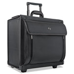 Classic Rolling Catalog Case, Fits Devices Up to 16", Polyester, 18 x 8 x 14, Black