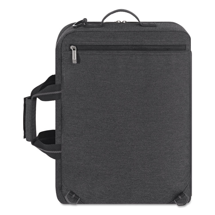 Urban Hybrid Briefcase, Fits Devices Up to 15.6", Polyester, 16.75" x 4" x 12", Gray