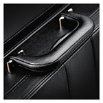 Classic Attache, Vinyl, 12.5 x 4 x 17.5, Black