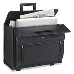 Classic Rolling Catalog Case, Fits Devices Up to 16", Polyester, 18 x 8 x 14, Black