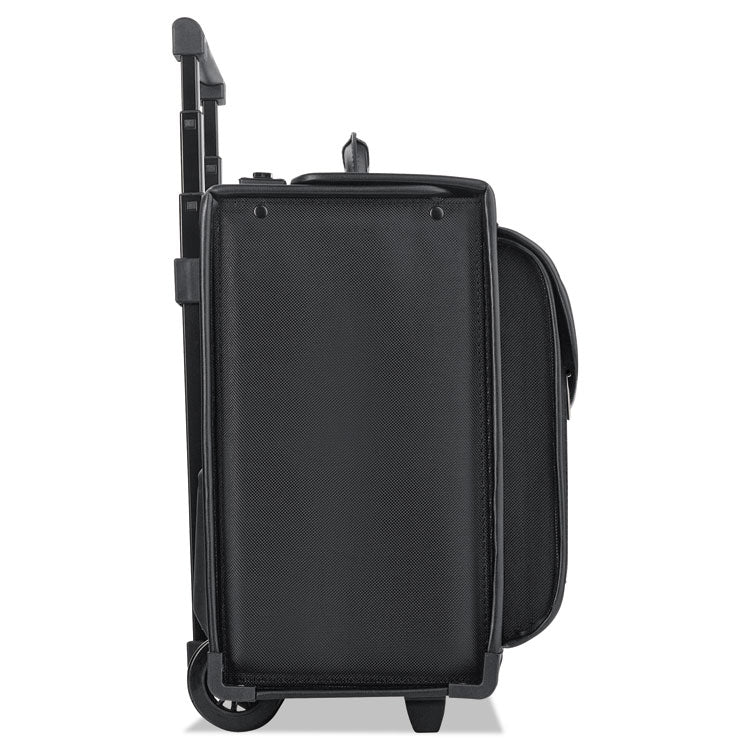 Classic Rolling Catalog Case, Fits Devices Up to 16", Polyester, 18 x 8 x 14, Black