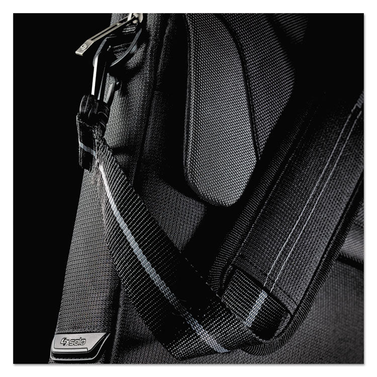 Pro Slim Brief, Fits Devices Up to 14.1", Polyester, 14 x 1.5 x 10.5, Black