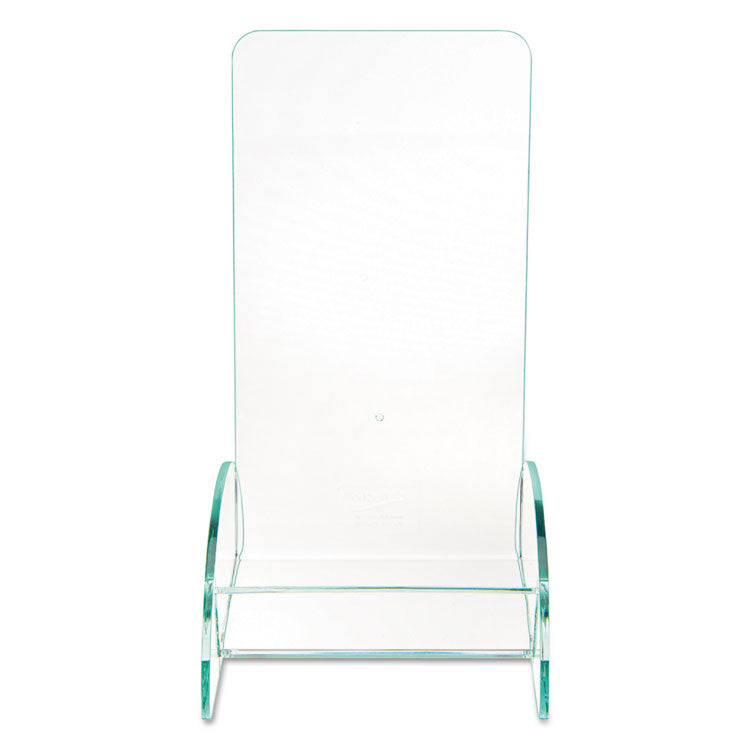 Euro-Style Docuholder, Leaflet Size, 4.5w X 4.5d X 7.88h, Green Tinted