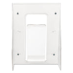 Stand-Tall Wall-Mount Literature Rack, Magazine, 9.13w X 3.25d X 11.88h, Clear