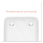 Docuholder For Countertop/wall-Mount, Magazine, 9.25w X 3.75d X 10.75h, Clear