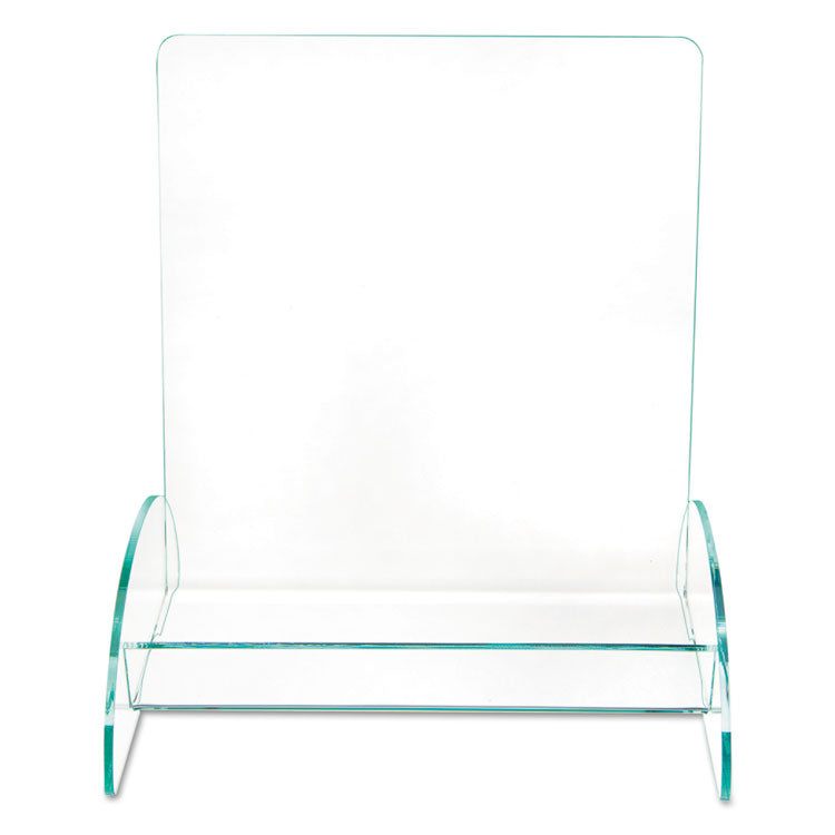 Euro-Style Docuholder, Magazine Size, 9.81w X 6.31d X11h, Green Tinted