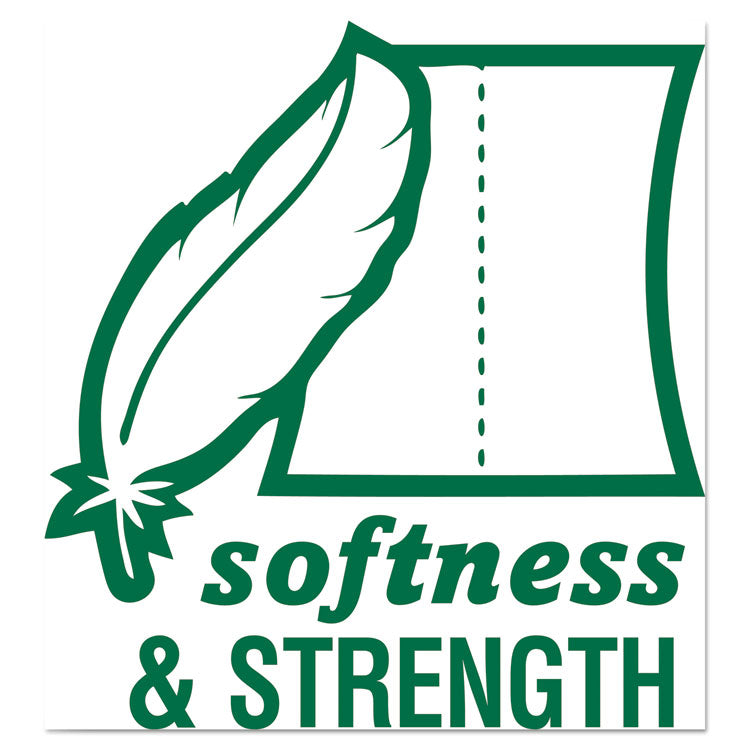 100% Recycled Bathroom Tissue, Septic Safe, 2-Ply, White, 240 Sheets/roll, 12/pack