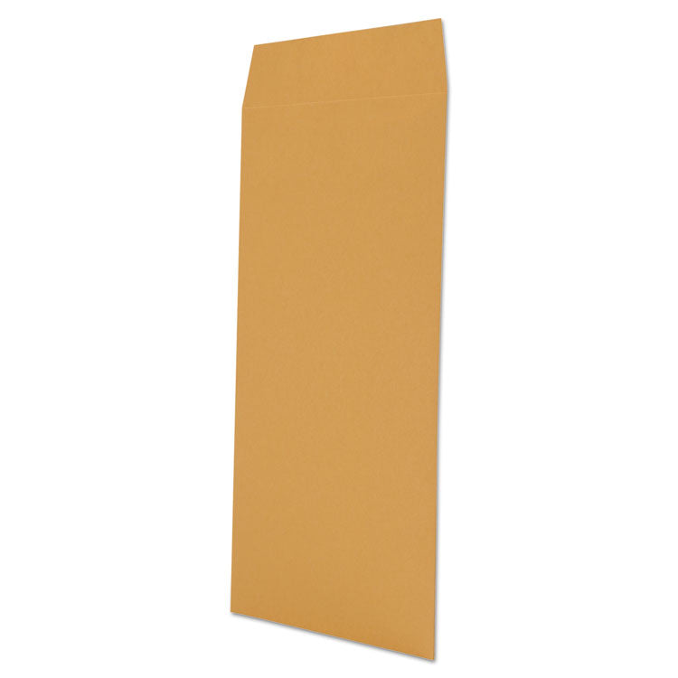 Catalog Envelope, 24 lb Bond Weight Paper, #10 1/2, Square Flap, Gummed Closure, 9 x 12, Brown Kraft, 250/Box