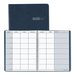 Recycled Teacher's Planner, Weekly, Two-Page Spread (seven Classes), 11 X 8.5, Blue Cover