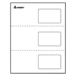 Laminated Laser/inkjet Id Cards, 2 1/4 X 3 1/2, White, 30/box