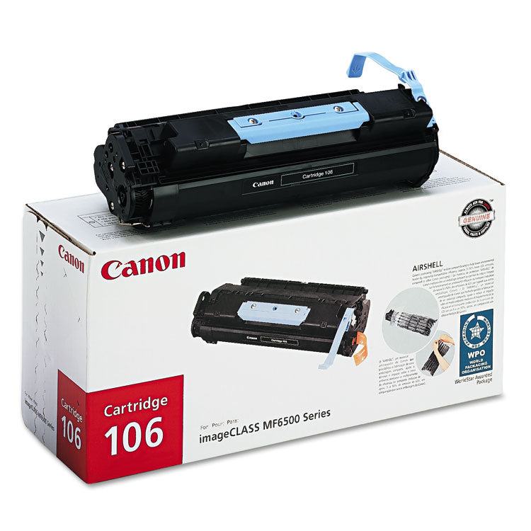 0264b001 (106) Toner, 5,000 Page-Yield, Black