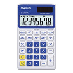Sl-300svcbe Handheld Calculator, 8-Digit Lcd, Blue