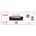 2661b001 (118) Toner, 2,900 Page-Yield, Cyan