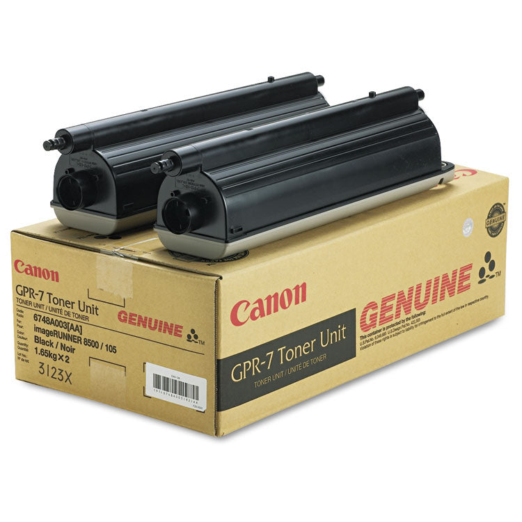6748a003aa (gpr-7) Toner, 36,600 Page-Yield, Black, 2/pack