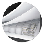 Hvl402 Series Executive High-Back Chair, Supports Up To 250 Lb, 17" To 21" Seat Height, Brown Seat/back, Black Base