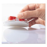 Page Flags in Desk Grip Dispenser, 1 x 1.75, Red, 200/Dispenser