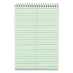 Gregg Steno Pads, Gregg Rule, 80 Green-Tint 6 X 9 Sheets