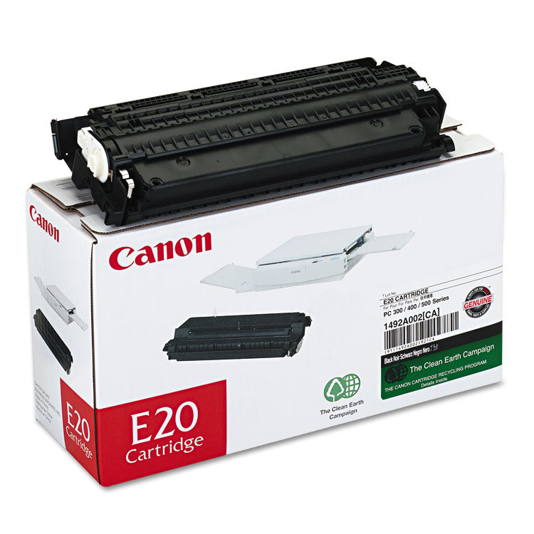1492a002 (e20) Toner, 2,000 Page-Yield, Black