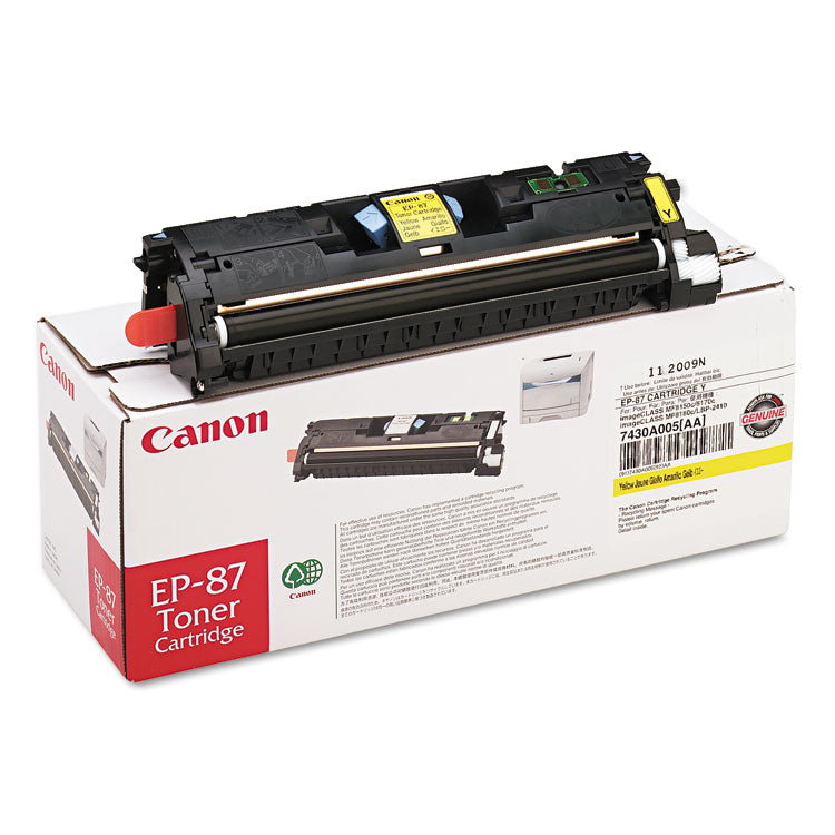 7430a005 (ep-87) Toner, 4,000 Page-Yield, Yellow