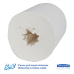 Essential Center-Pull Towels, Absorbency Pockets, 2-Ply, 8 x 15, White, 500/Roll, 4 Rolls/Carton