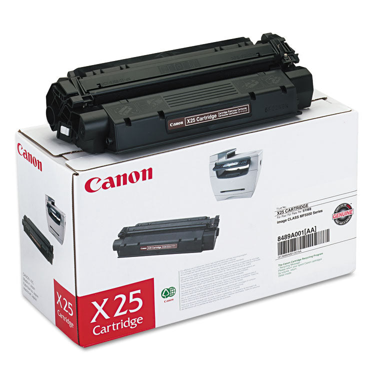 8489a001 (x25) Toner, 2,500 Page-Yield, Black
