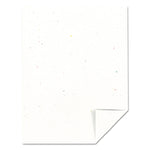 Color Paper, 24 lb Bond Weight, 8.5 x 11, Stardust White, 500 Sheets/Ream