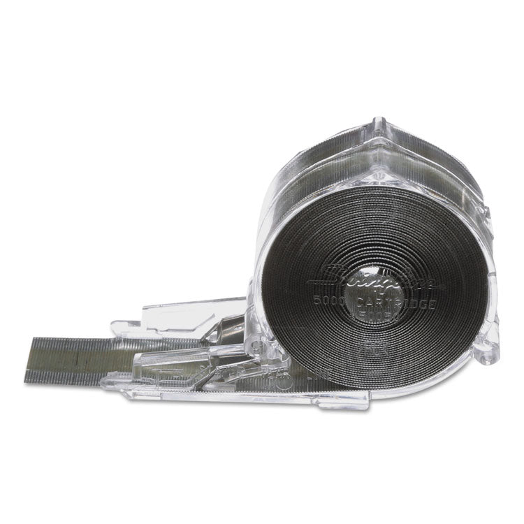 Cartridge Staples, 0.25" Leg, 0.5" Crown, Steel, 5,000/box