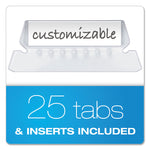 Colored Hanging Folders, Letter Size, 1/5-Cut Tabs, Pink, 25/Box