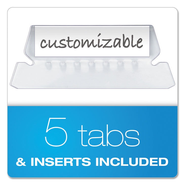 Desktop File With Hanging Folders, Letter Size, 6" Long, Granite