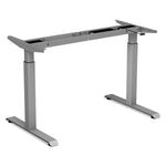 Alera AdaptivErgo Sit-Stand Two-Stage Electric Height-Adjustable Table Base, 48.06" x 24.35" x 27.5" to 47.2", Gray