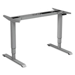 Alera AdaptivErgo Sit-Stand 3-Stage Electric Height-Adjustable Table Base w/Memory Control, 48.06 x 24.35 x 25 to 50.7, Gray