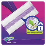 Wetjet System Refill Cloths, 11.3" X 5.4", White, 24/box